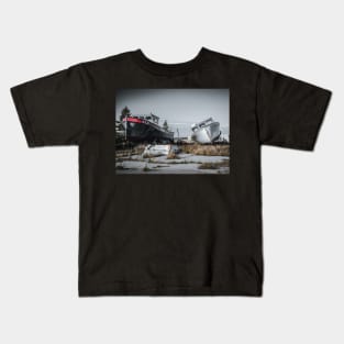 Retired Fishing Boat of the Coast of New-Brunswick, Canada V3 Kids T-Shirt